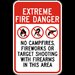 Extreme Fire Danger Sign